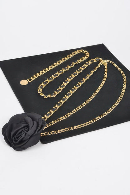 WOMEN'S BELT • LENOX Fashion Chic Floral BYMANYC ® New York