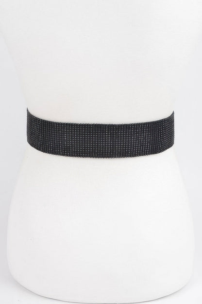 WOMEN'S BELT LEXINGTON Full Rhinestone New Collection BYMANYC ® New York
