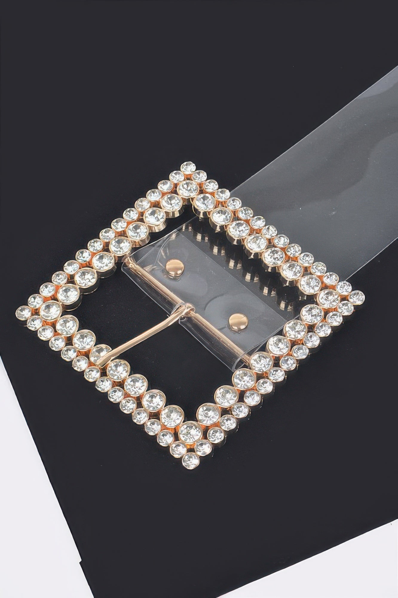 WOMEN'S BELT • MEATPACKING Fashion Chic Clear BYMANYC ® New York