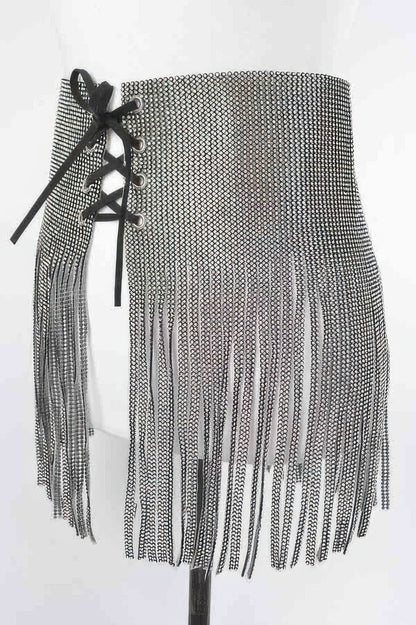 WOMEN'S BELT METRO Rhinestone Fringe New Collection BYMANYC ® New York