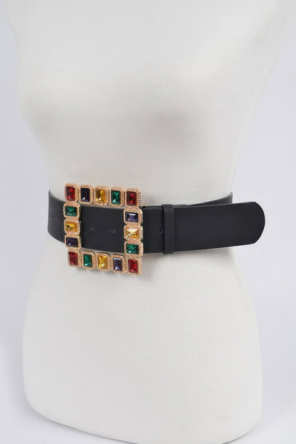 WOMEN'S BELT NOLITA Rhinestone Gemstone New Collection BYMANYC ® New York