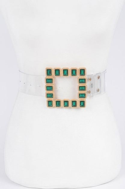 WOMEN'S BELT • PARK AVENUE Fashion Chic Stone BYMANYC ® New York