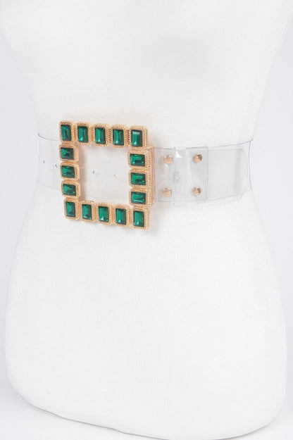 WOMEN'S BELT • PARK AVENUE Fashion Chic Stone BYMANYC ® New York
