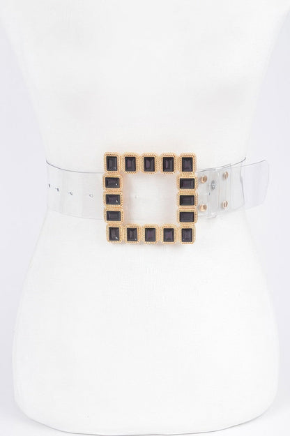 WOMEN'S BELT • PARK AVENUE Fashion Chic Stone BYMANYC ® New York