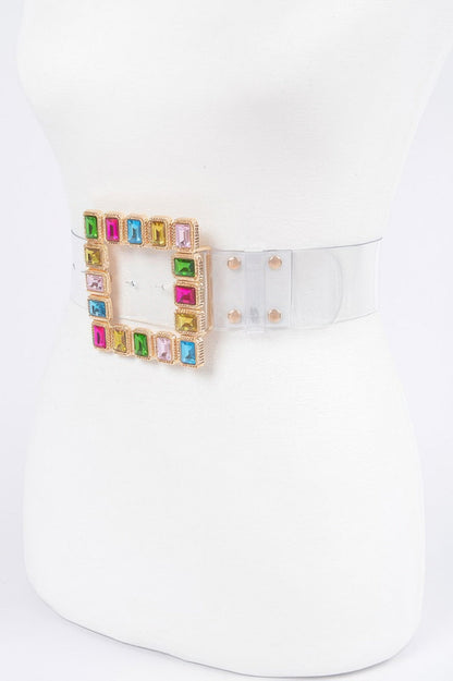 WOMEN'S BELT • PARK AVENUE Fashion Chic Stone BYMANYC ® New York