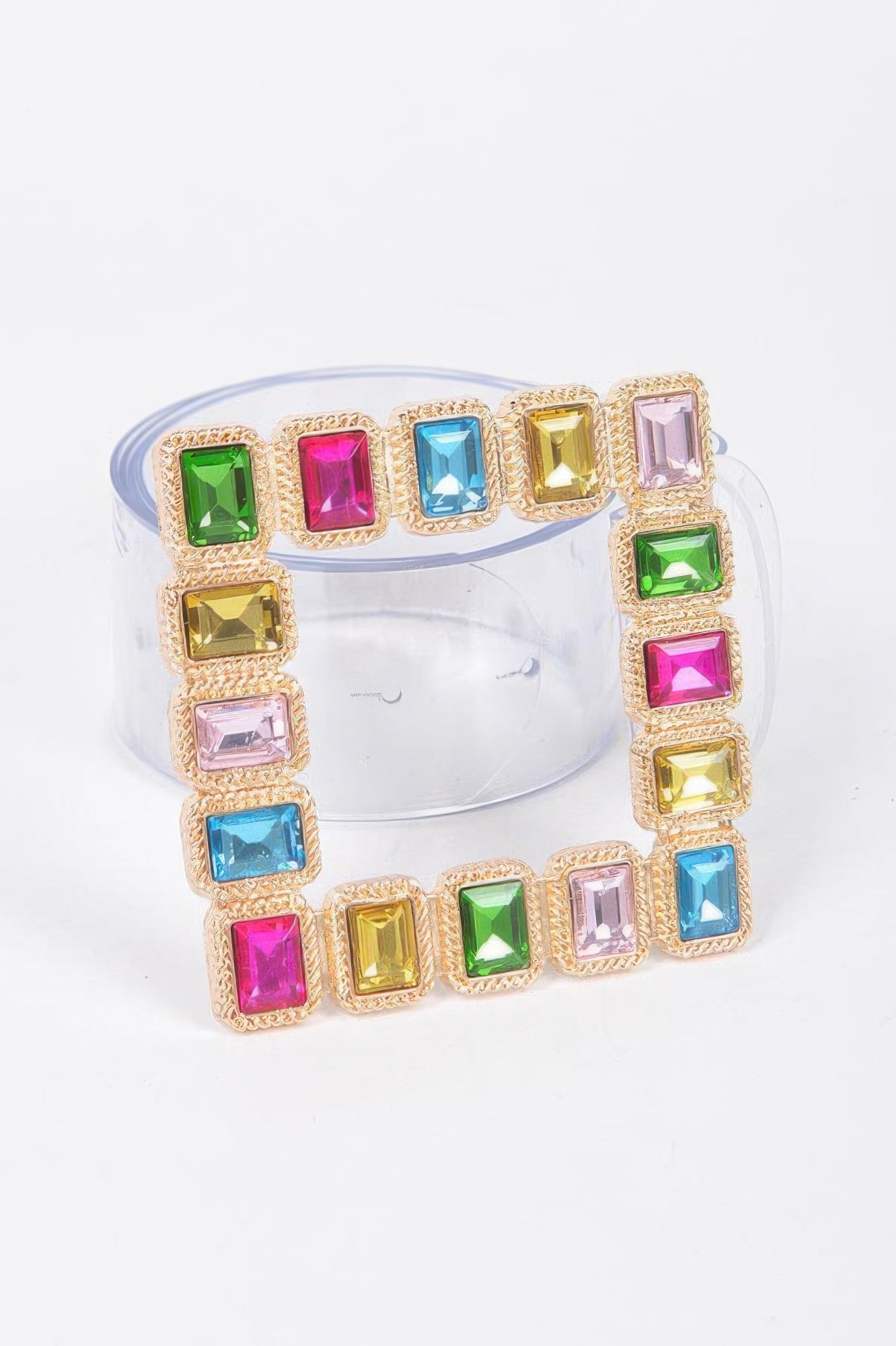WOMEN'S BELT • PARK AVENUE Fashion Chic Stone BYMANYC ® New York