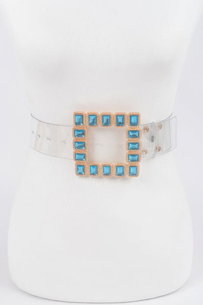 WOMEN'S BELT • PARK AVENUE Fashion Chic Stone BYMANYC ® New York