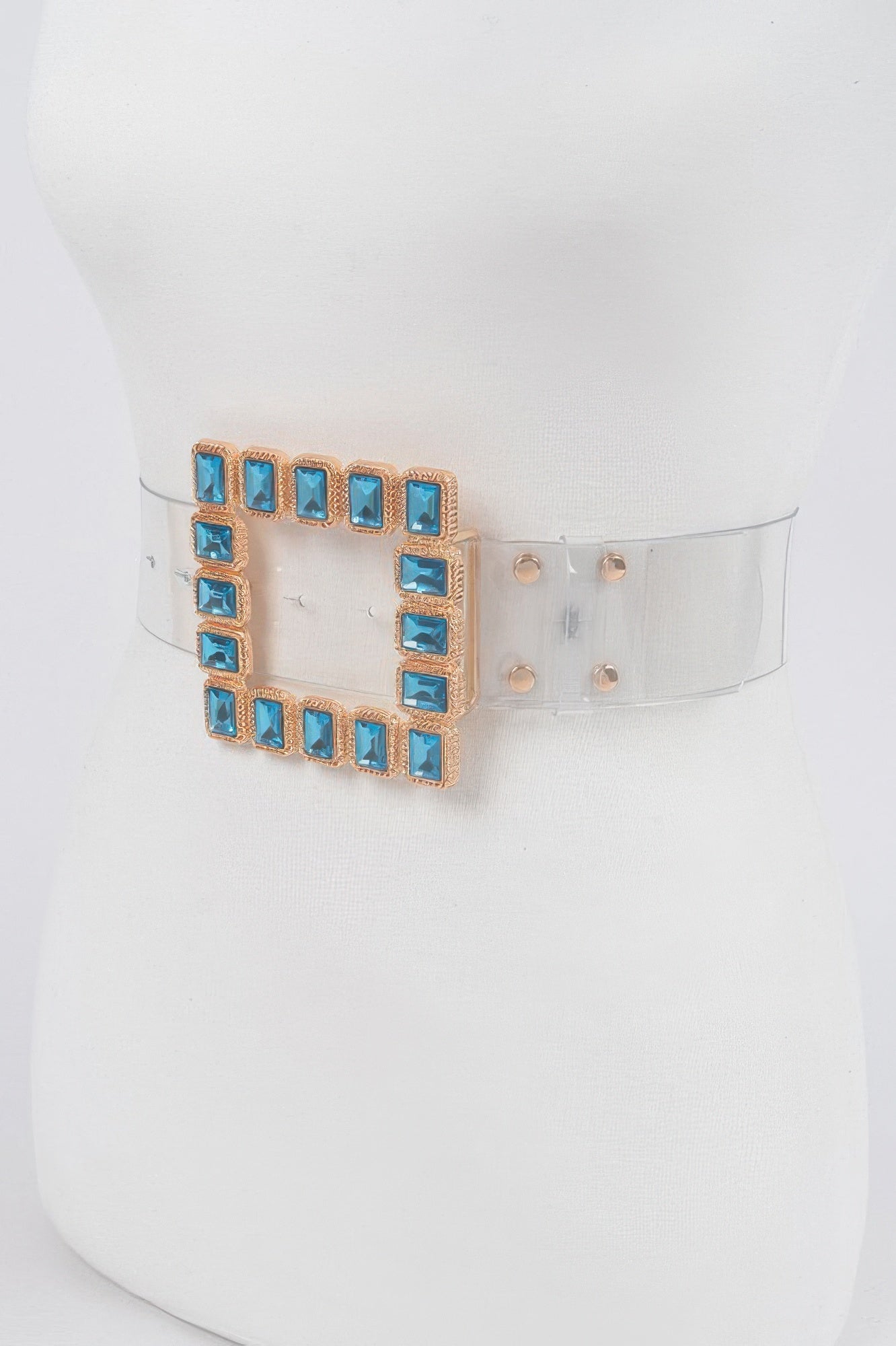 WOMEN'S BELT • PARK AVENUE Fashion Chic Stone BYMANYC ® New York
