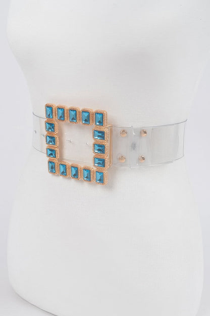 WOMEN'S BELT • PARK AVENUE Fashion Chic Stone BYMANYC ® New York
