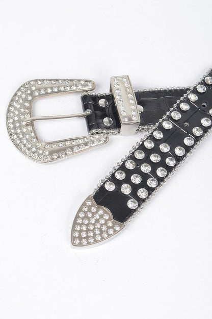 WOMEN'S BELT • RADIO CITY Fashion Chic Studded BYMANYC ® New York