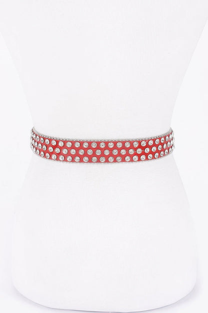 WOMEN'S BELT • RADIO CITY Fashion Chic Studded BYMANYC ® New York