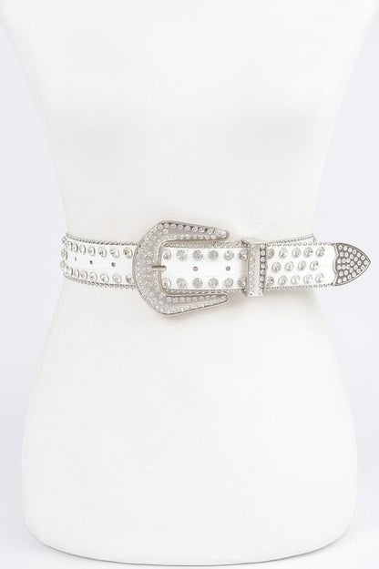 WOMEN'S BELT • RADIO CITY Fashion Chic Studded BYMANYC ® New York