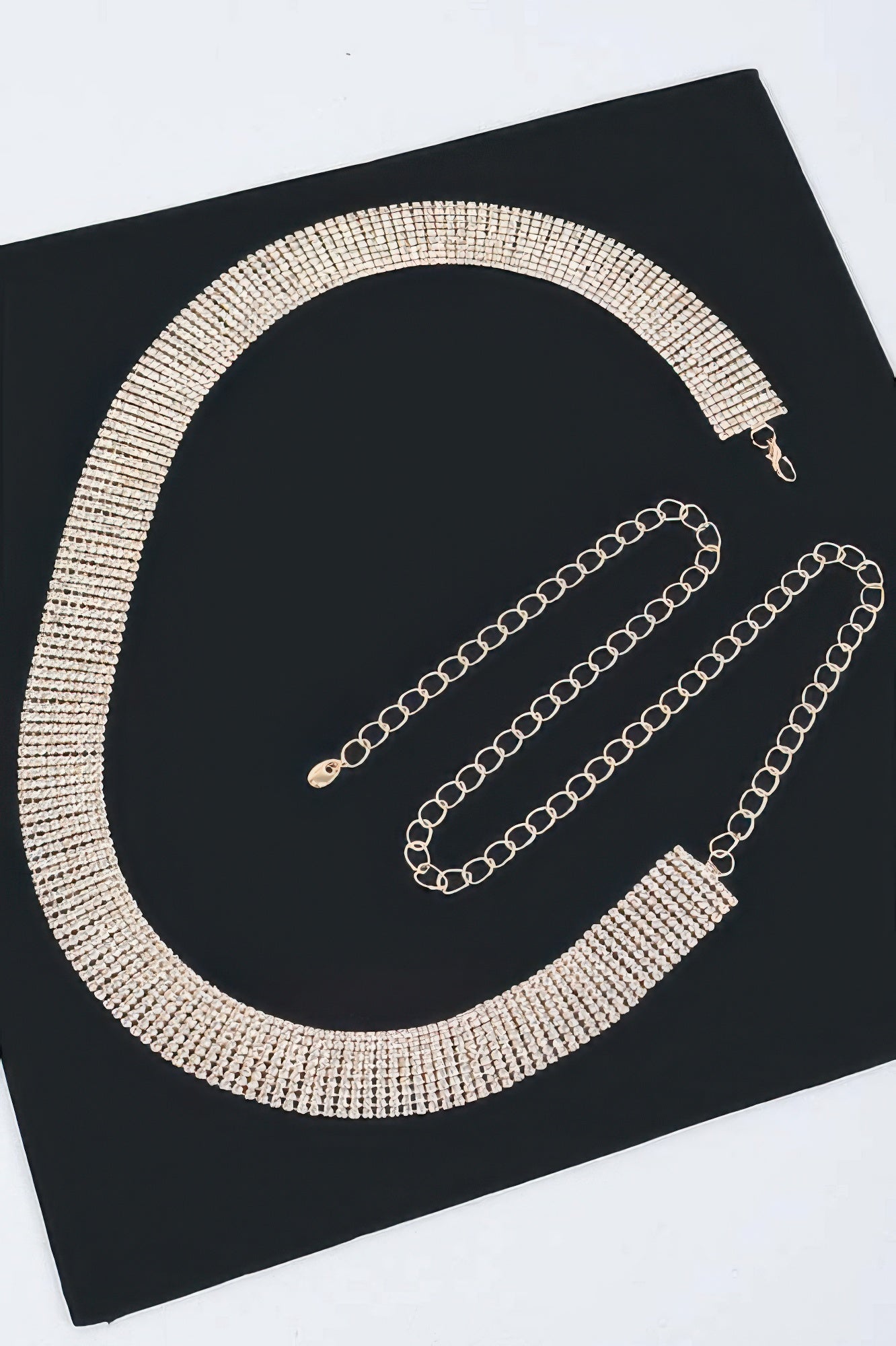 WOMEN'S BELT SKYLINE Slim Full Rhinestone BYMANYC ® New York