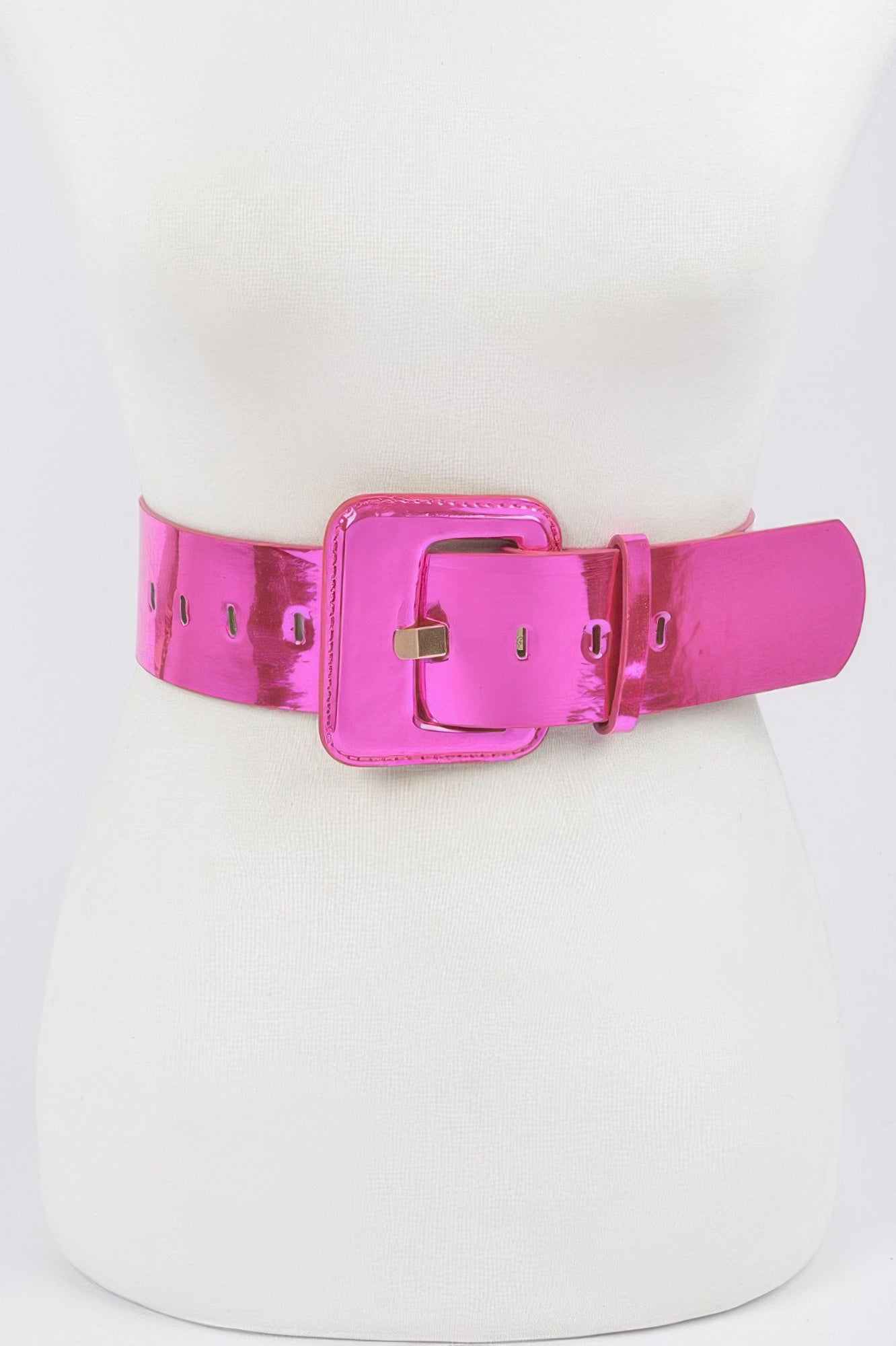 WOMEN'S BELT SUMMIT Wide Mirror Effect BYMANYC ® New York