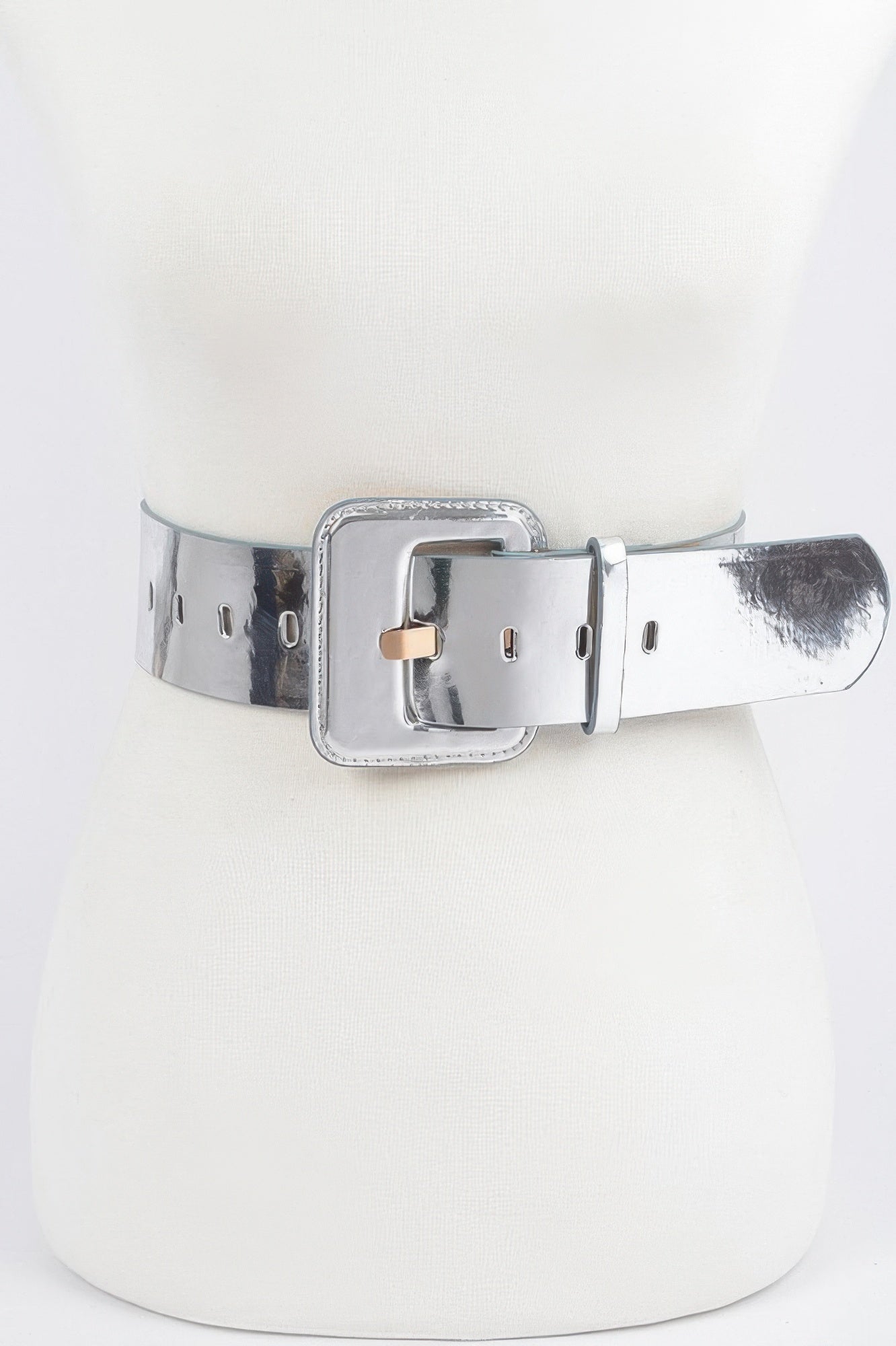 WOMEN'S BELT SUMMIT Wide Mirror Effect BYMANYC ® New York