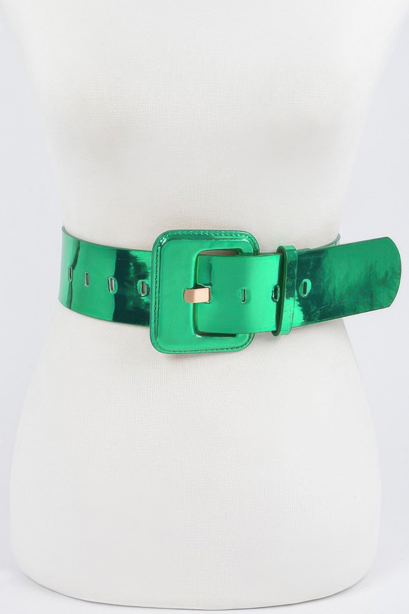 WOMEN'S BELT SUMMIT Wide Mirror Effect BYMANYC ® New York