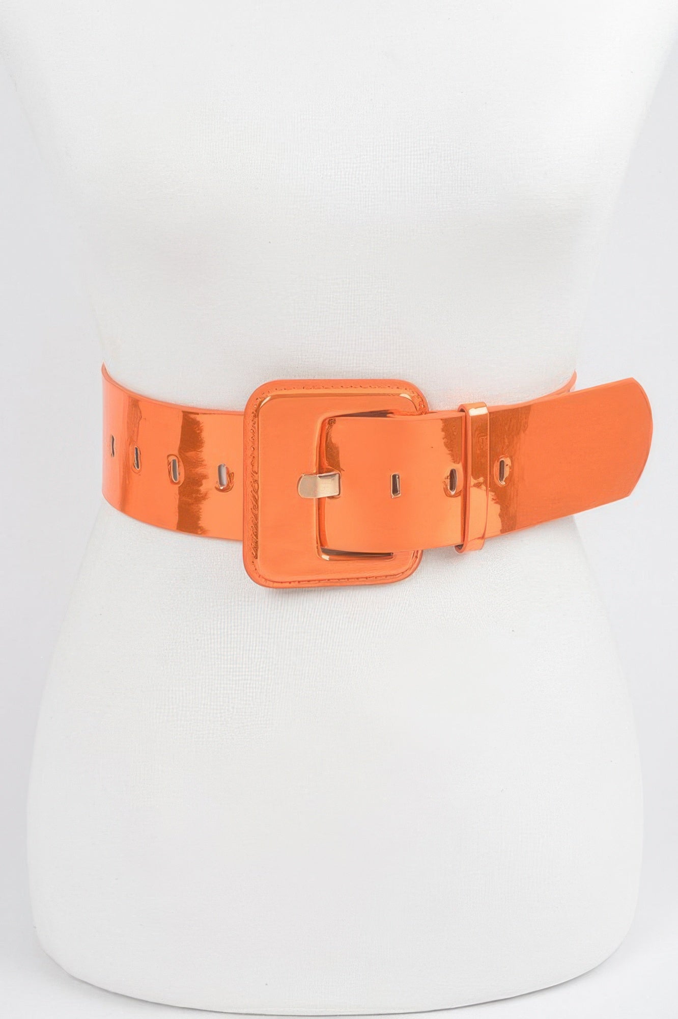 WOMEN'S BELT SUMMIT Wide Mirror Effect BYMANYC ® New York