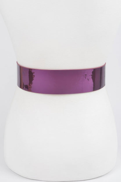 WOMEN'S BELT SUMMIT Wide Mirror Effect BYMANYC ® New York