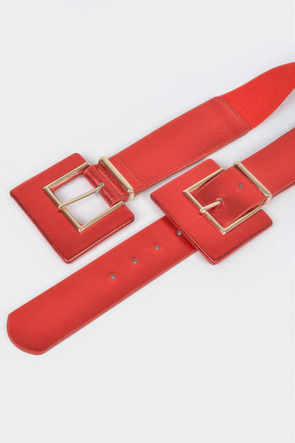 WOMEN'S BELT • TRIBECA Fashion Chic Two Buckle BYMANYC ® New York