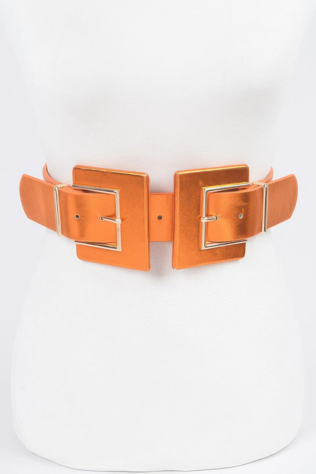 WOMEN'S BELT • TRIBECA Fashion Chic Two Buckle BYMANYC ® New York