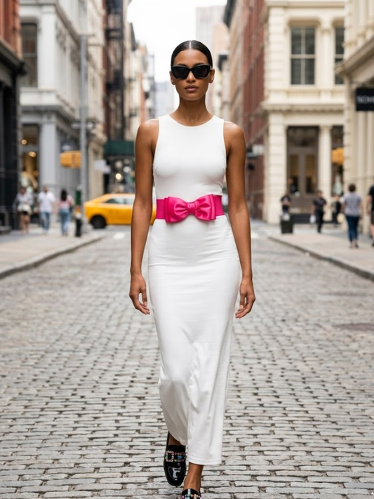 WOMEN'S BELT • New Collection HUDSON Ribbon BYMANYC ® New York