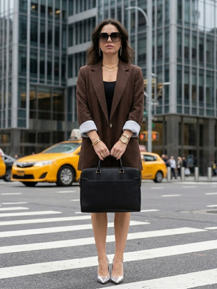 WOMEN'S BLAZER BRYANT PARK New Collection WALL STREET BYMANYC ® New York