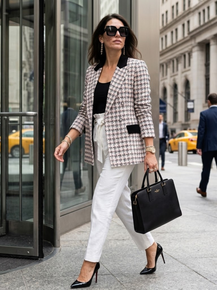 WOMEN'S BLAZER LEXINGTON New Collection WALL STREET BYMANYC ® New York
