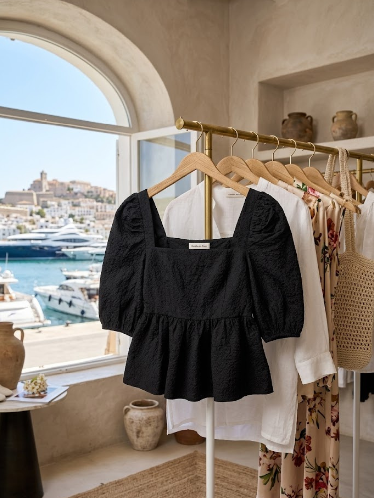 WOMEN'S BLOUSE BEVERLY HILLS - Boutique Fashion Top - BYMANYC ® New York
