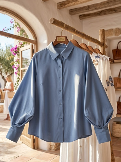 WOMEN'S BLOUSE CLINTON New Collection IBIZA Summer – BYMANYC ® New York