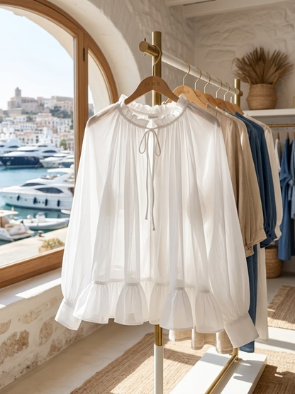 WOMEN'S BLOUSE MADISON - Boutique Fashion Top - BYMANYC ® New York