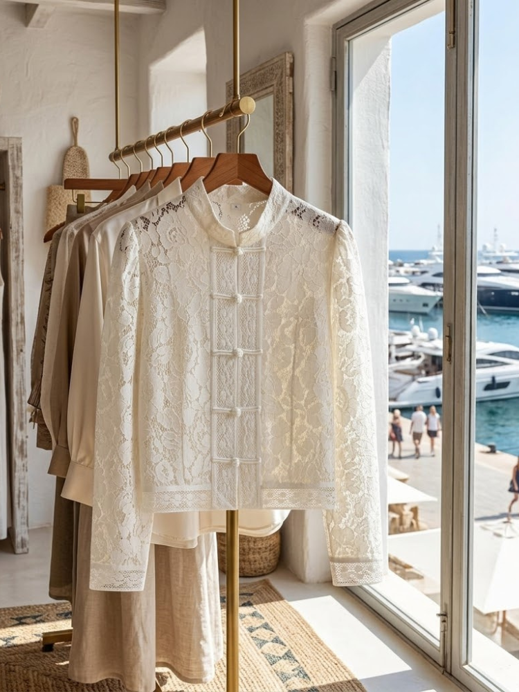 WOMEN'S BLOUSE MIAMI - Boutique Fashion Top - BYMANYC ® New York