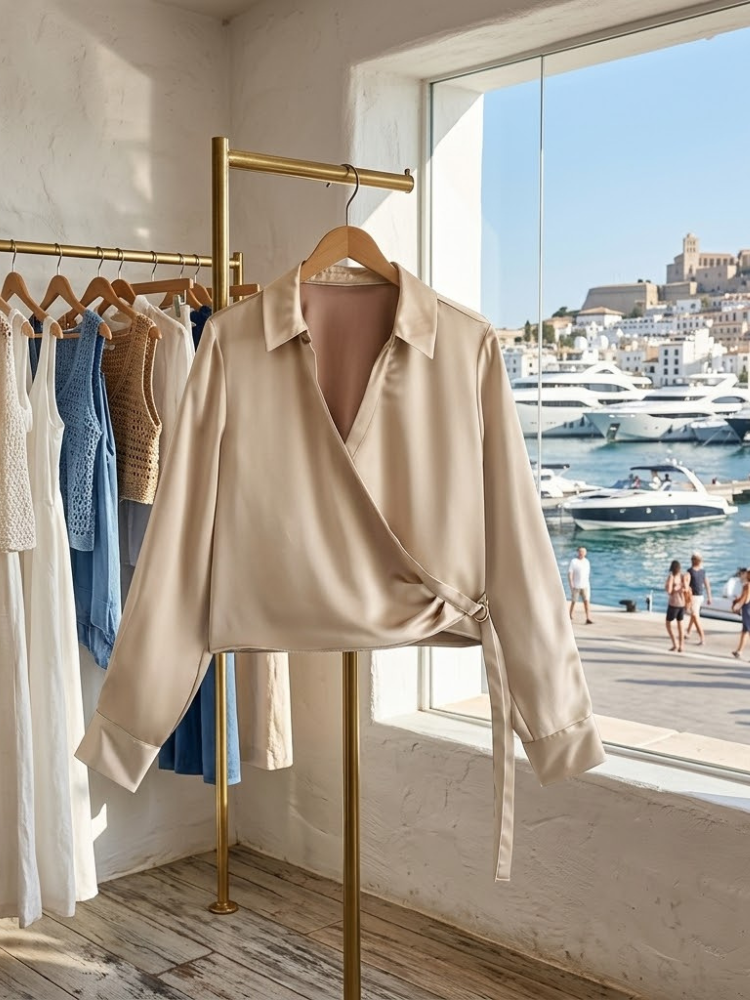 WOMEN'S BLOUSE SEATTLE - Boutique Fashion Top - BYMANYC ® New York