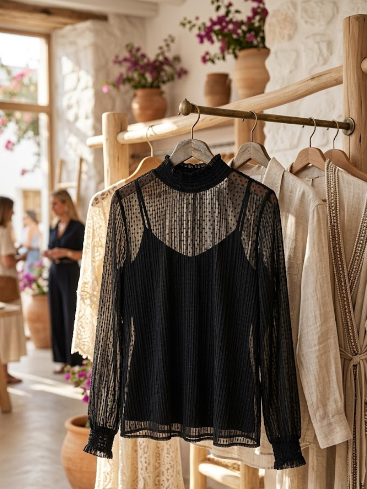 WOMEN'S BLOUSE SOHO New Collection IBIZA Summer – BYMANYC ® New York