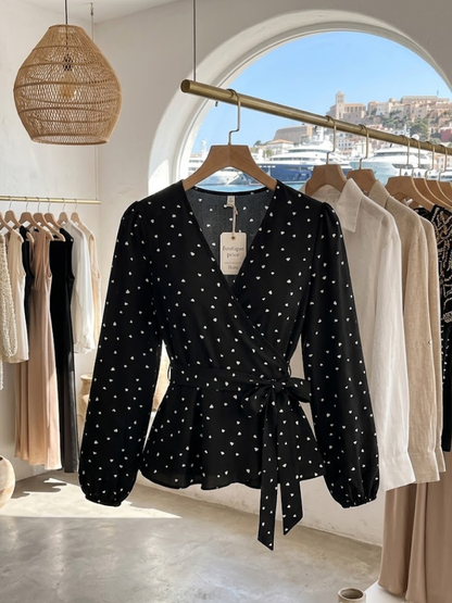 WOMEN'S BLOUSE VAIL - Boutique Fashion Top - BYMANYC ® New York