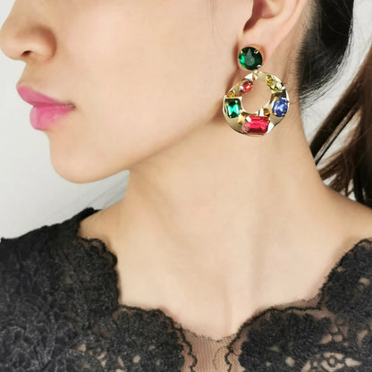 WOMEN'S EARRINGS Gold Color CARNEGIE - BYMANYC ® New York