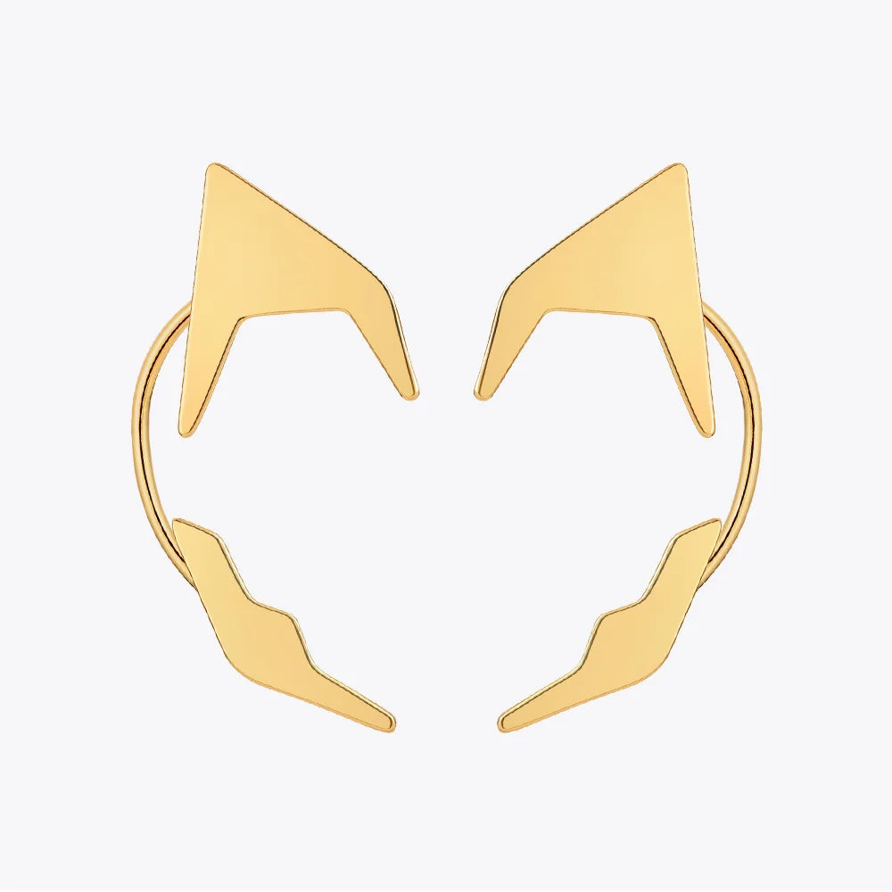 WOMEN'S EARRINGS Gold Color CHELSEA - BYMANYC ® New York