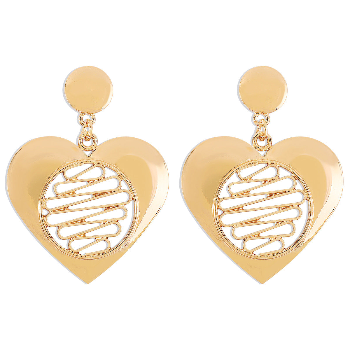 WOMEN'S EARRINGS Gold Color CHELSEA - BYMANYC ® New York