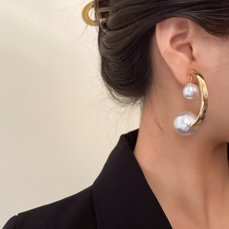 WOMEN'S EARRINGS Gold Color MADISON - BYMANYC ® New York