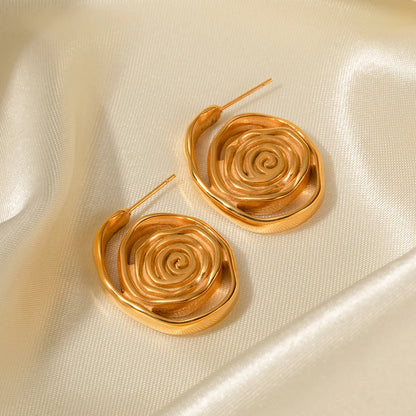 WOMEN'S EARRINGS Gold Color SOHO - BYMANYC ® New York