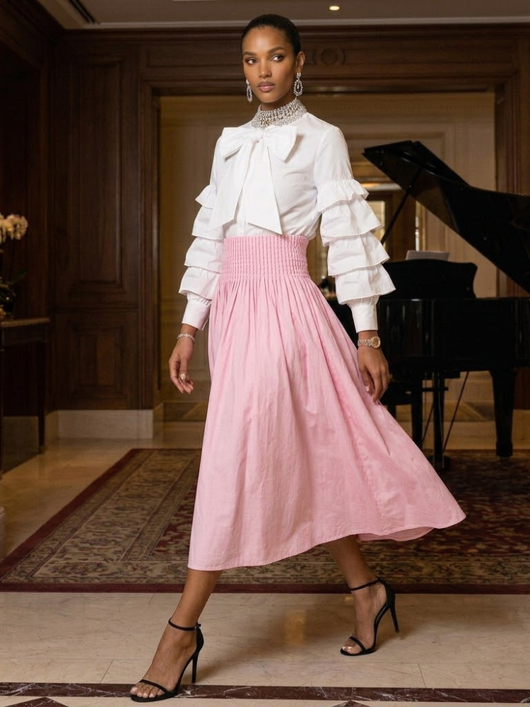 WOMEN'S ELEGANT SKIRT - New Collection PARIS LE MARAIS - CONCORDE - BYMANYC ® New York