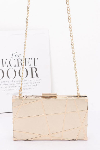 WOMEN'S METALLIC CLUTCH FIFTH AVENUE New Collection BYMANYC ® New York