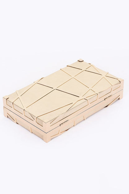 WOMEN'S METALLIC CLUTCH FIFTH AVENUE New Collection BYMANYC ® New York