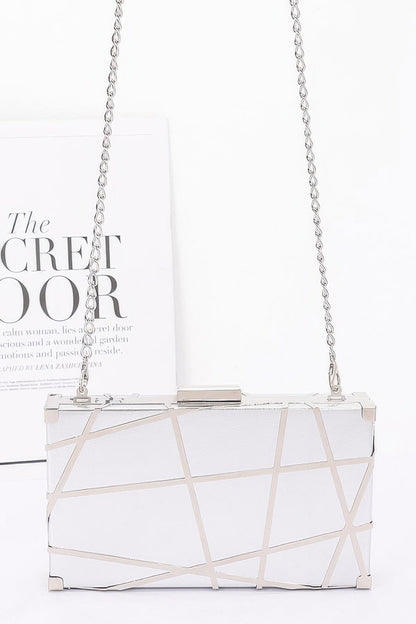WOMEN'S METALLIC CLUTCH FIFTH AVENUE New Collection BYMANYC ® New York