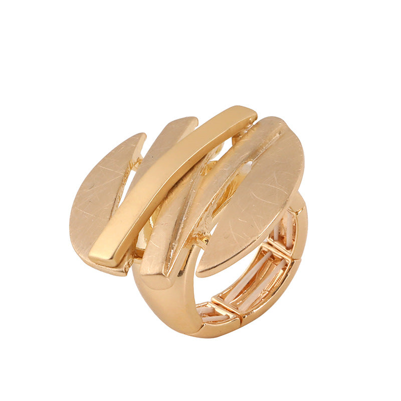 WOMEN'S RING Gold Color BROOKLYN - BYMANYC ® New York