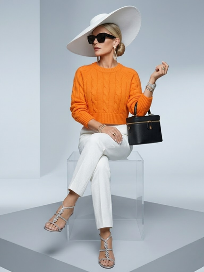 WOMEN'S SWEATER BUSHWICK New Collection CHIC - BYMANYC ® New York