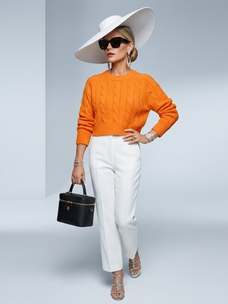 WOMEN'S SWEATER BUSHWICK New Collection CHIC - BYMANYC ® New York