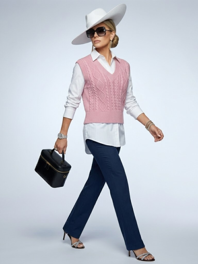 WOMEN'S VEST West Village New Collection CHIC - BYMANYC ® New York