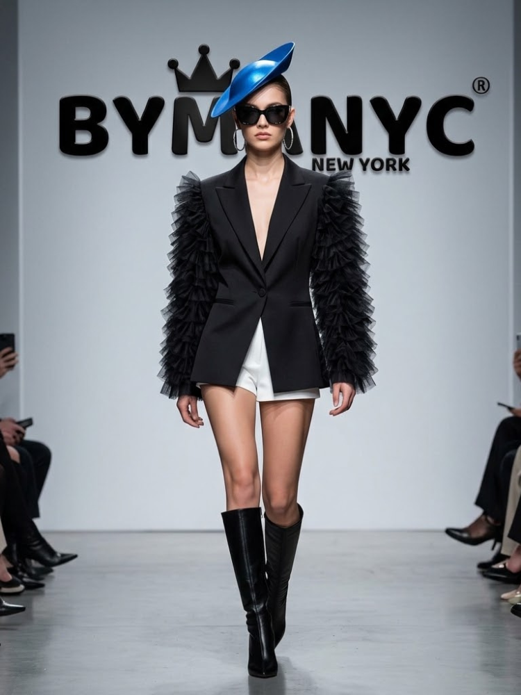 WOMEN'S BLAZERS Eco-Friendly Prêt-À-Porter New Collection HUDSON YARDS BYMANYC ® New York