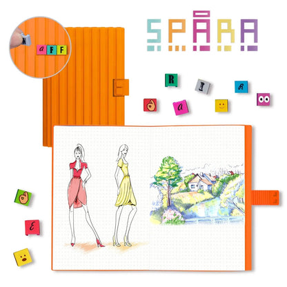 WAFF Spara With Slides Kit (Medium) Notebook (4" X 5.75")