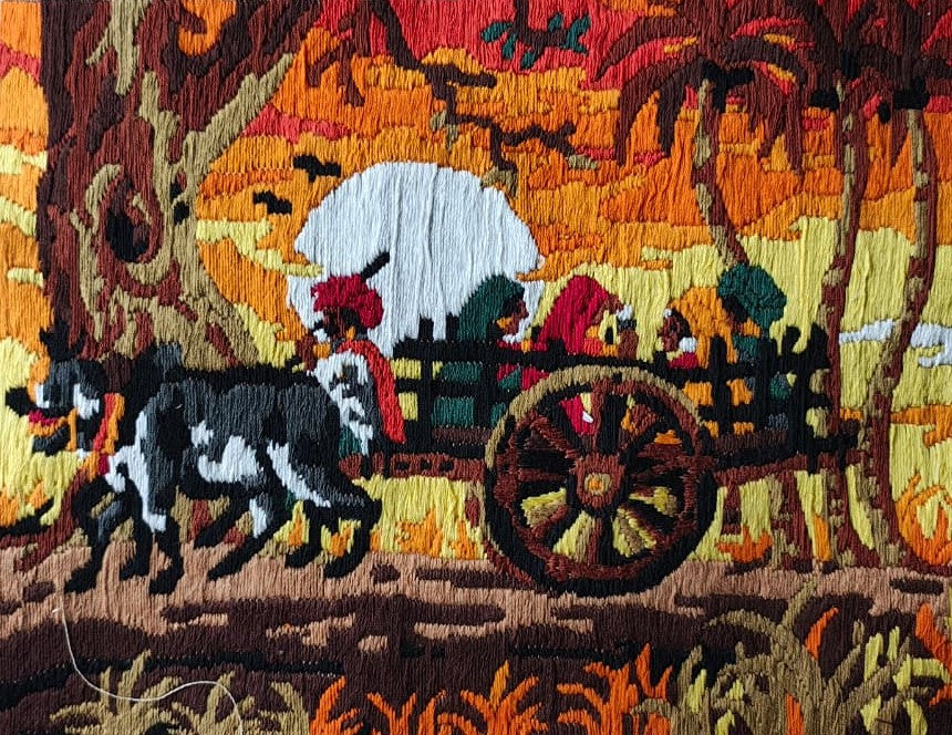 🧵Bullock Cart Journey
